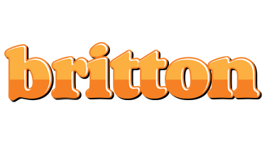 Britton orange logo