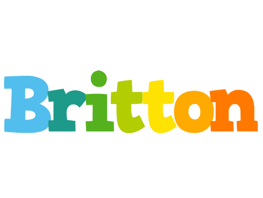 Britton rainbows logo