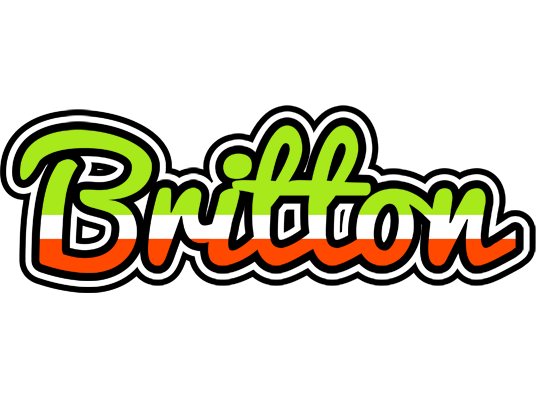 Britton superfun logo