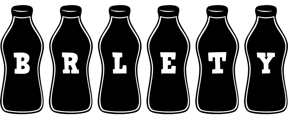 Brlety bottle logo