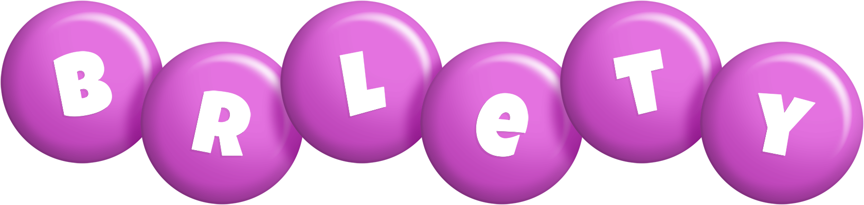 Brlety candy-purple logo