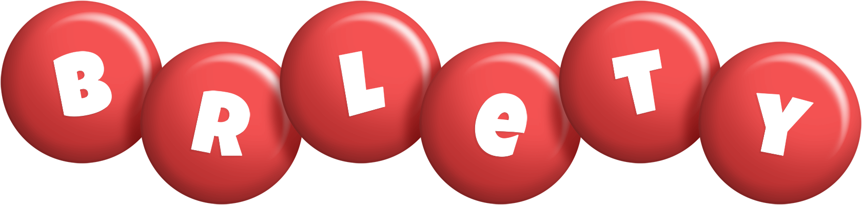 Brlety candy-red logo