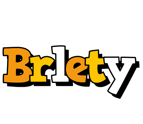 Brlety cartoon logo