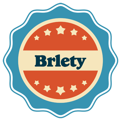 Brlety labels logo
