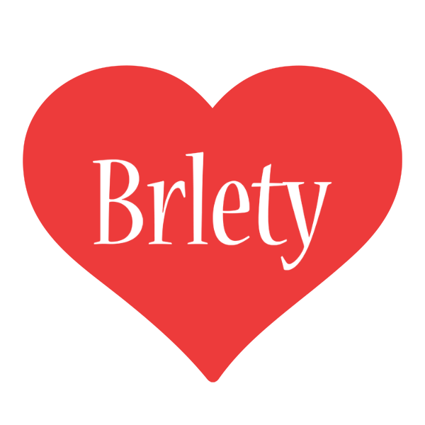 Brlety love logo