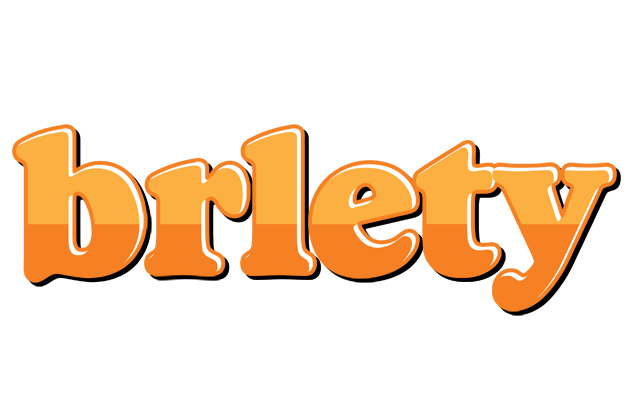 Brlety orange logo