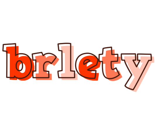 Brlety paint logo
