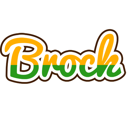 Brock banana logo
