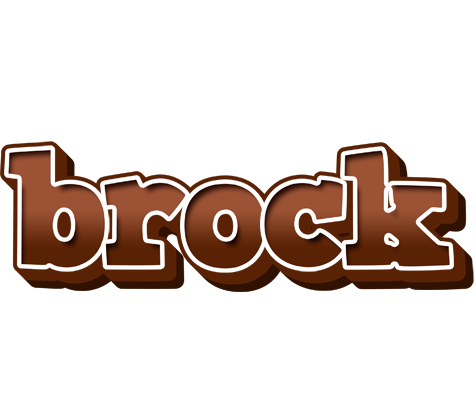 Brock brownie logo