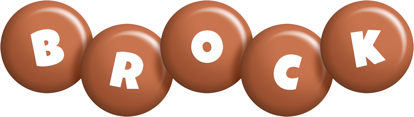 Brock candy-brown logo