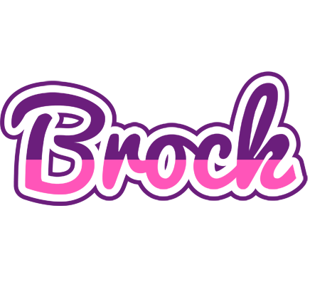 Brock cheerful logo