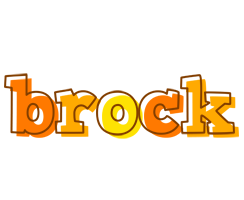 Brock desert logo