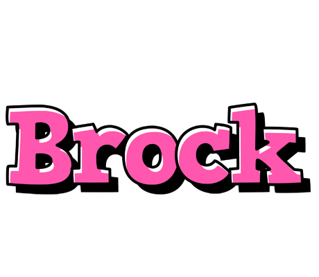 Brock girlish logo