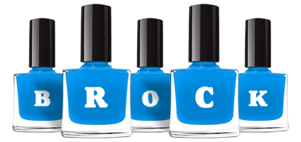 Brock glossy logo