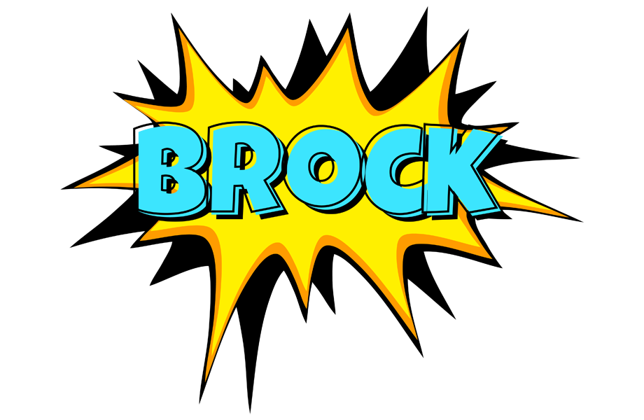 Brock indycar logo