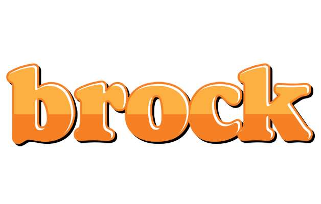 Brock orange logo