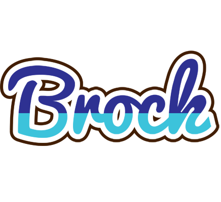 Brock raining logo
