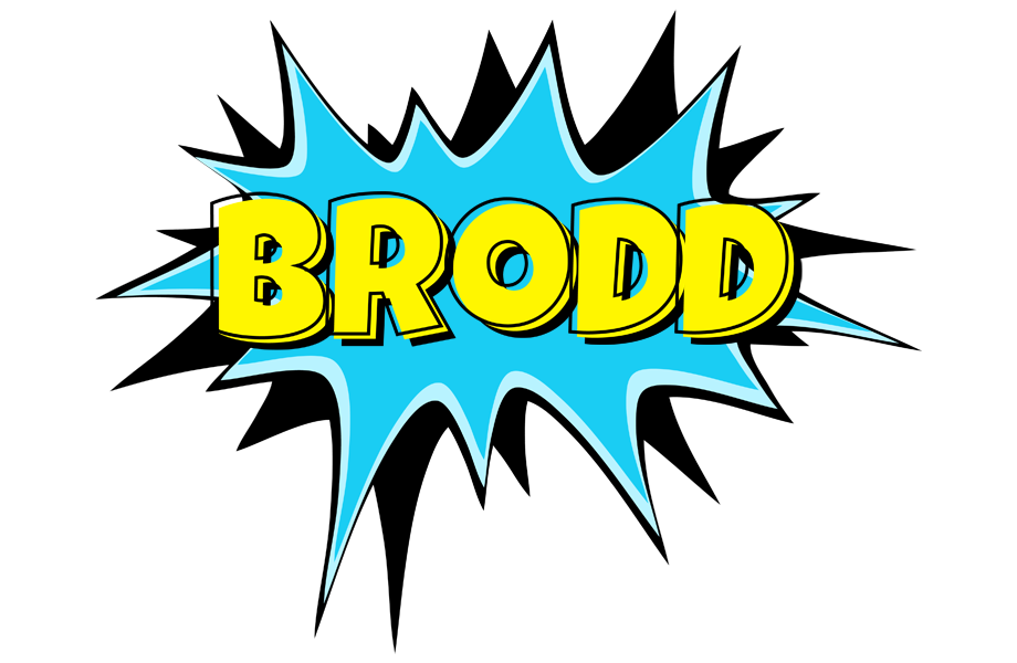 Brodd amazing logo