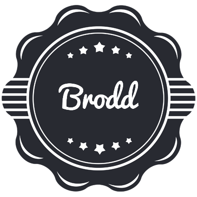 Brodd badge logo