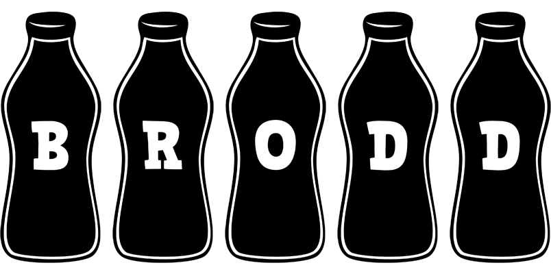 Brodd bottle logo