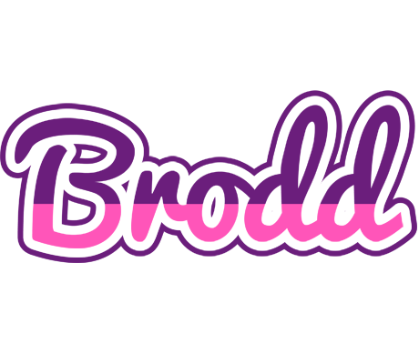Brodd cheerful logo