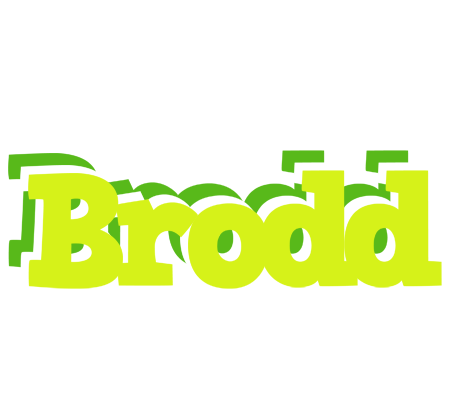 Brodd citrus logo