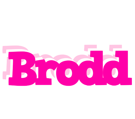 Brodd dancing logo