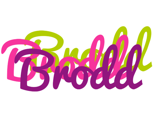 Brodd flowers logo