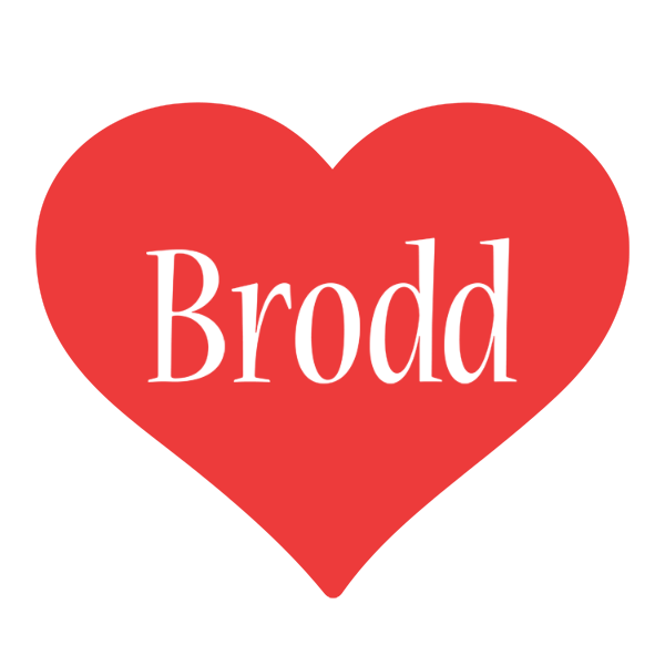 Brodd love logo