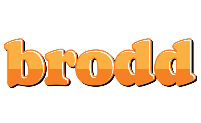 Brodd orange logo