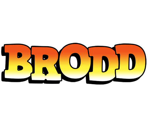 Brodd sunset logo