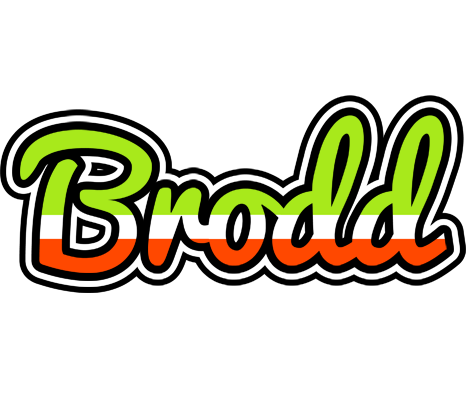 Brodd superfun logo