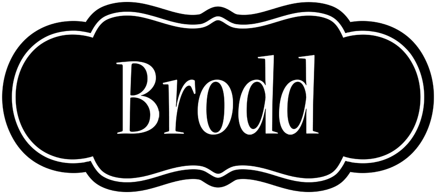 Brodd welcome logo