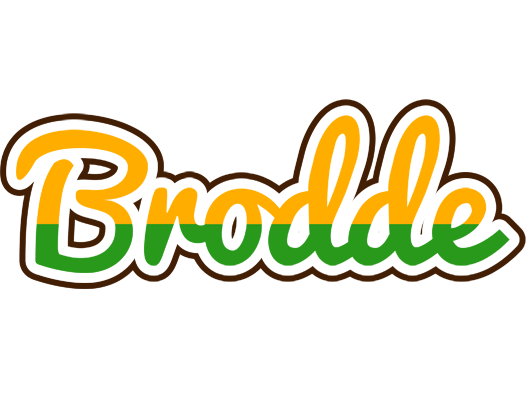 Brodde banana logo