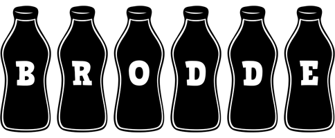 Brodde bottle logo