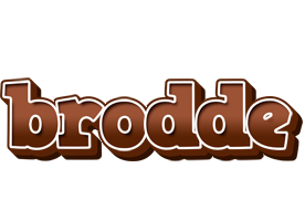 Brodde brownie logo