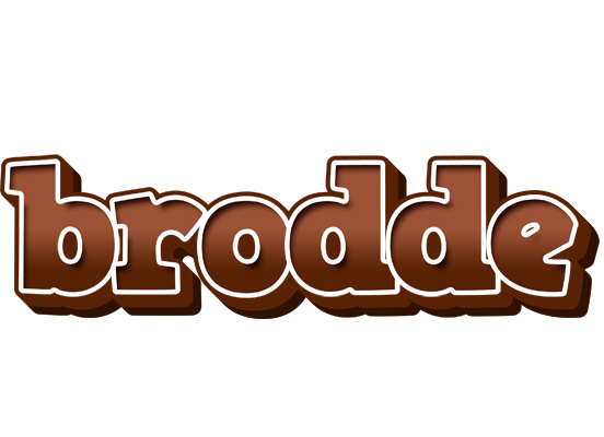 Brodde brownie logo