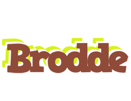 Brodde caffeebar logo