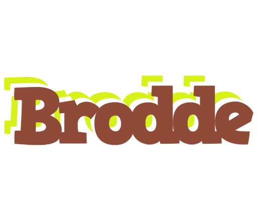 Brodde caffeebar logo