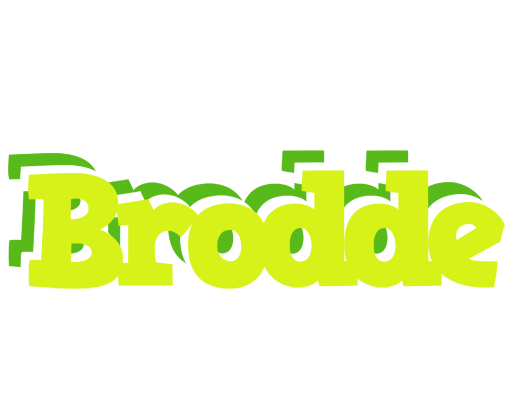 Brodde citrus logo
