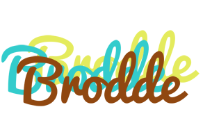 Brodde cupcake logo