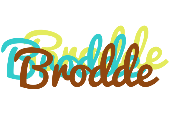 Brodde cupcake logo
