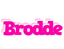 Brodde dancing logo