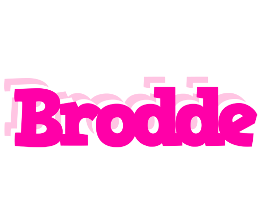 Brodde dancing logo
