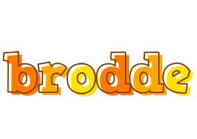 Brodde desert logo