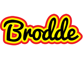 Brodde flaming logo