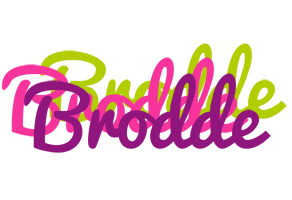 Brodde flowers logo