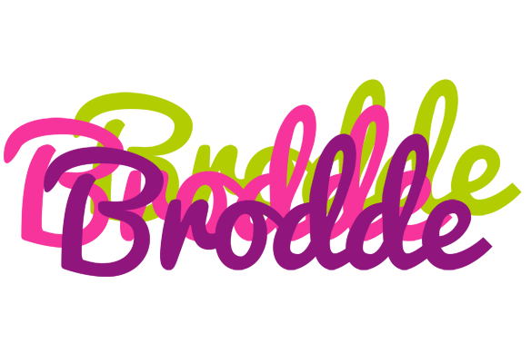 Brodde flowers logo