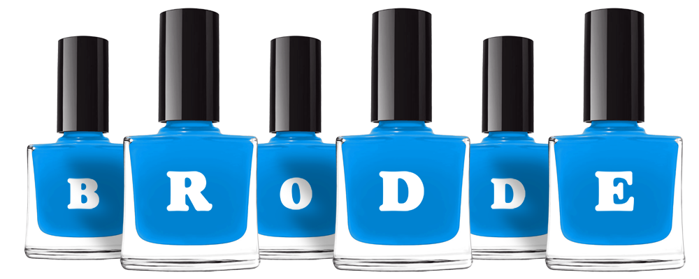 Brodde glossy logo
