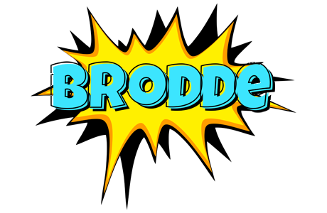 Brodde indycar logo